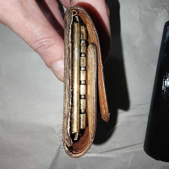 Guc vintage louis vuitton brown mono 6 key wallet see pics - Picture 3 of 9